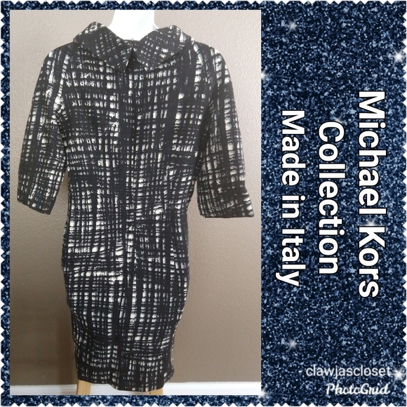 Michael Kors Collection Wool Mod Dress - Picture 2 of 8